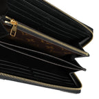 Louis Vuitton Louis Vuitton Monogram Canvas & Black Leather Zippy Retiro Wallet