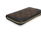 Louis Vuitton Louis Vuitton Monogram Canvas & Black Leather Zippy Retiro Wallet