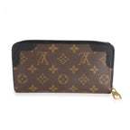 Louis Vuitton Louis Vuitton Monogram Canvas & Black Leather Zippy Retiro Wallet
