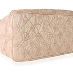 Louis Vuitton Louis Vuitton Ecru Embroidered Monogram Lambskin Olympe Stratus PM