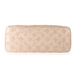 Louis Vuitton Louis Vuitton Ecru Embroidered Monogram Lambskin Olympe Stratus PM