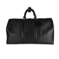 Louis Vuitton Louis Vuitton Black Epi Leather Keepall 50