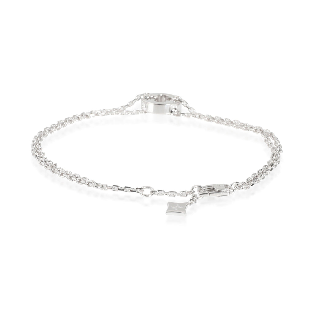 Louis Vuitton Louis Vuitton  Empreinte Chain Bracelet in 18k White Gold