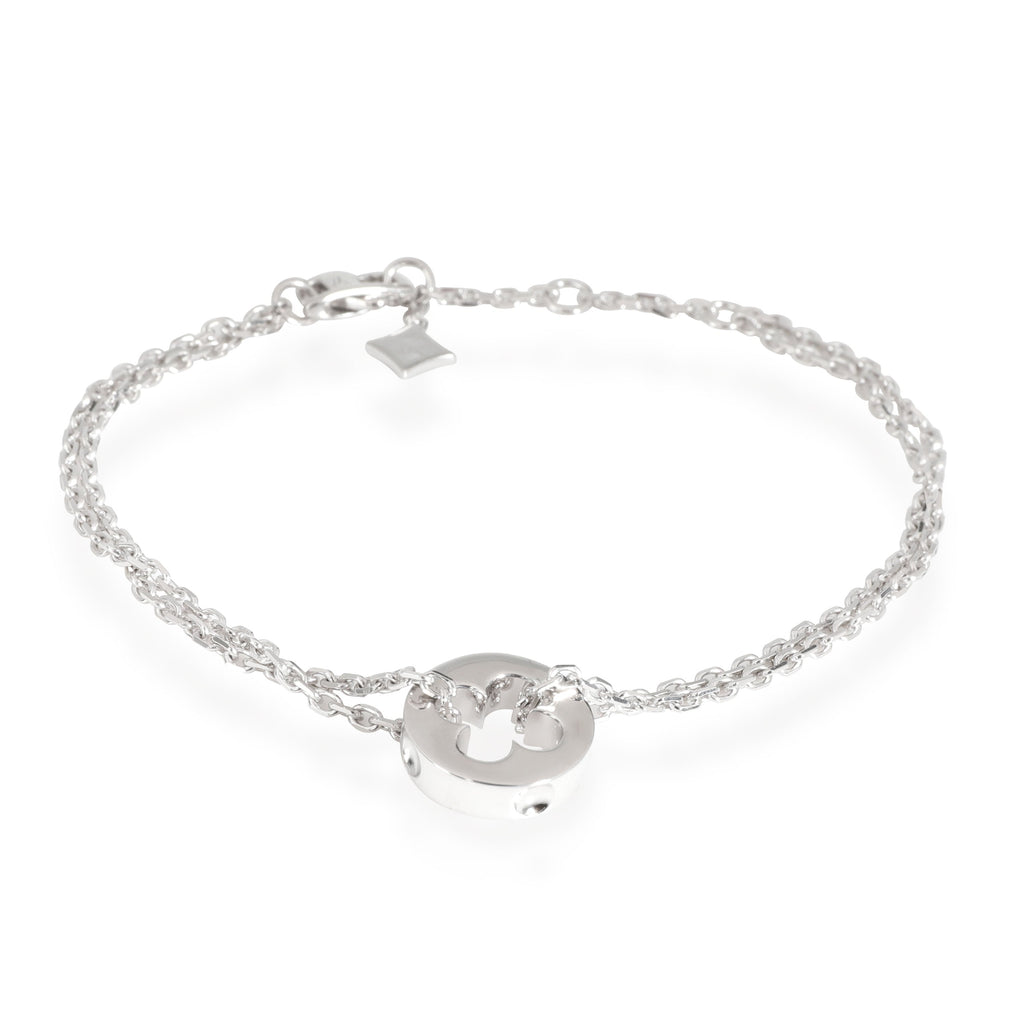 Louis Vuitton Louis Vuitton  Empreinte Chain Bracelet in 18k White Gold