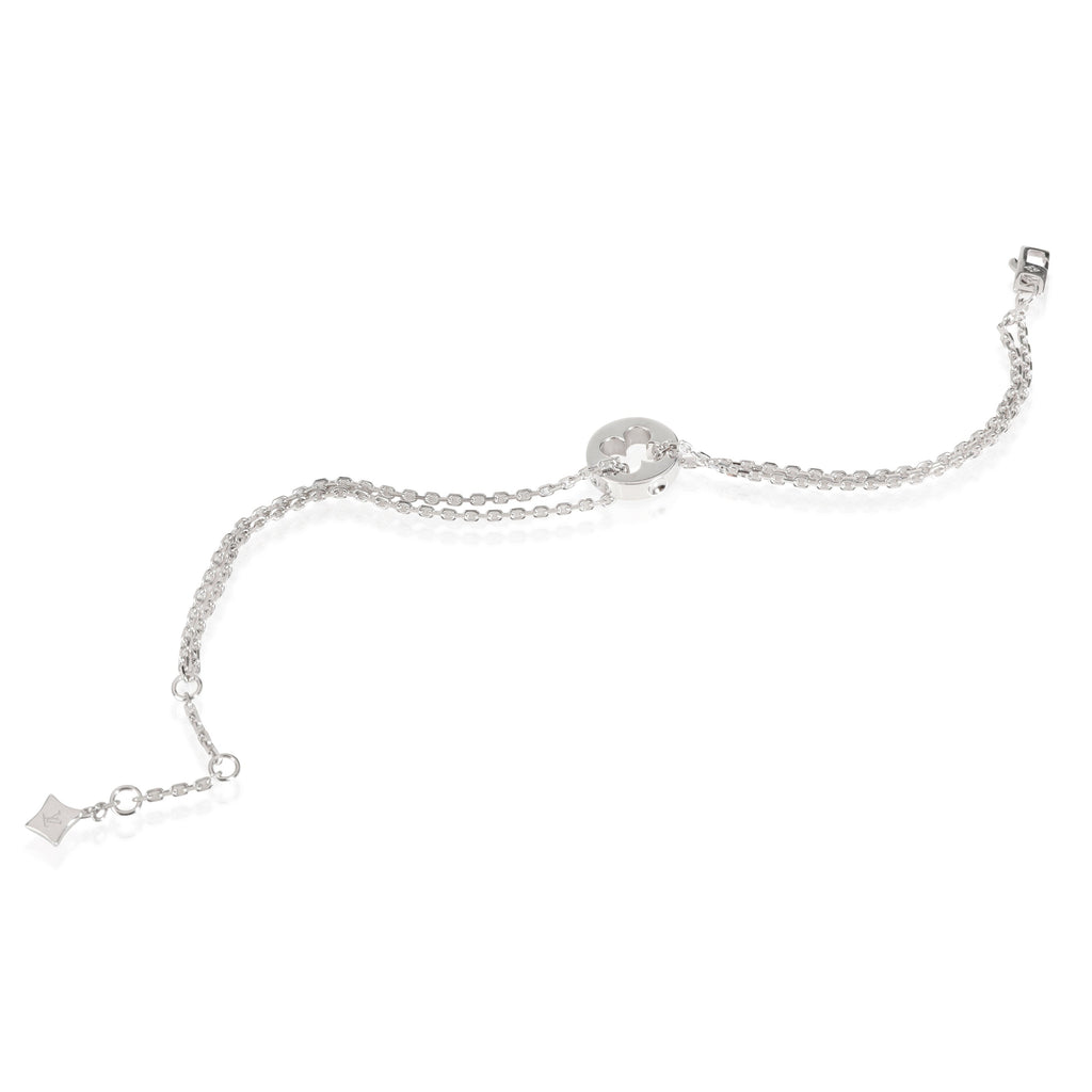 Louis Vuitton Louis Vuitton  Empreinte Chain Bracelet in 18k White Gold