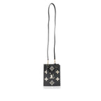 Louis Vuitton Louis Vuitton Black & Beige Monogram Empreinte Petit Sac Plat