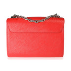 Louis Vuitton Louis Vuitton Coquelicot Epi Leather Twist Chain MM