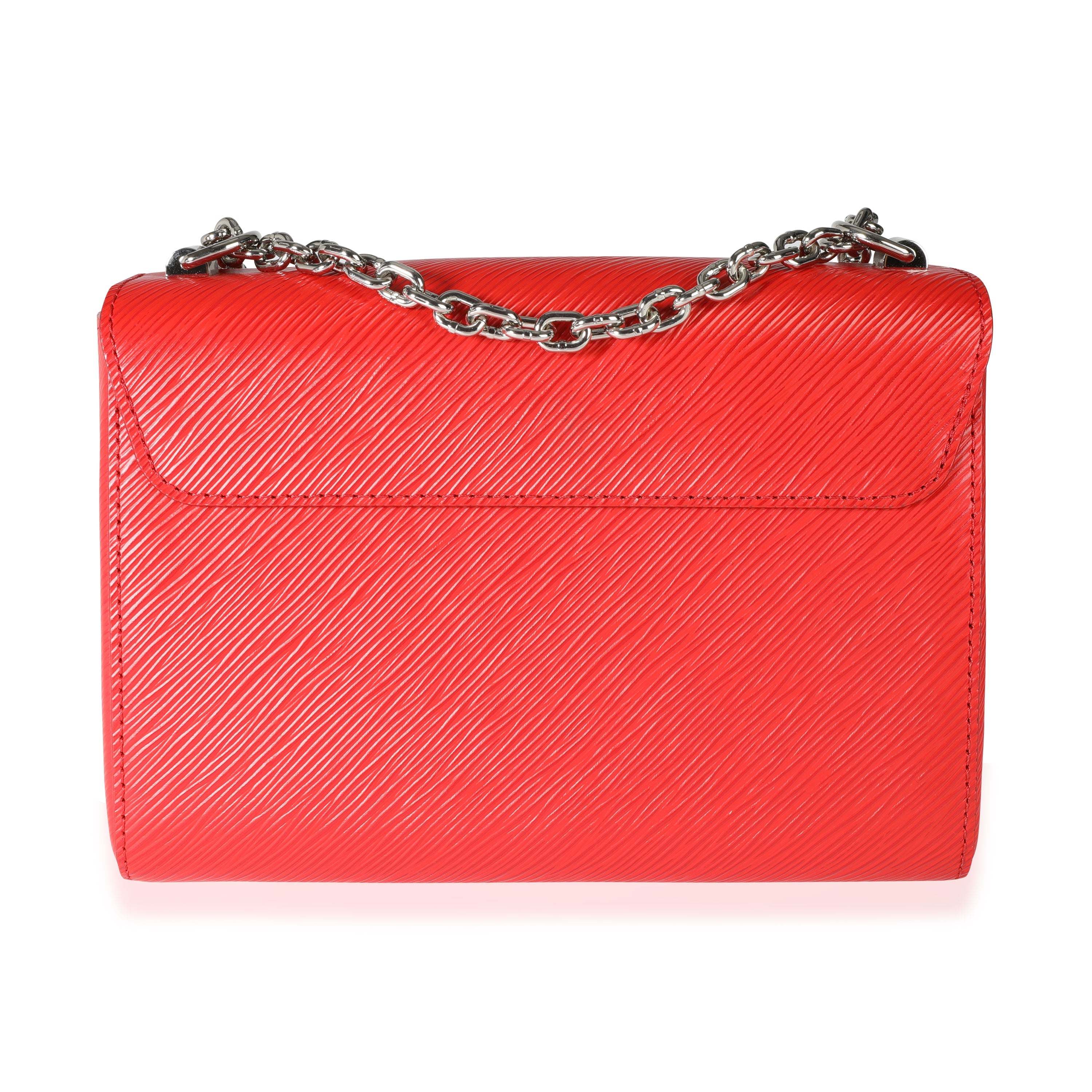 Louis Vuitton Louis Vuitton Coquelicot Epi Leather Twist Chain MM