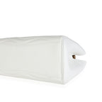 Louis Vuitton Louis Vuitton White Calfskin New Wave Chain Tote
