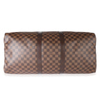 Louis Vuitton Louis Vuitton Damier Ebene Canvas Keepall Bandoulière 55