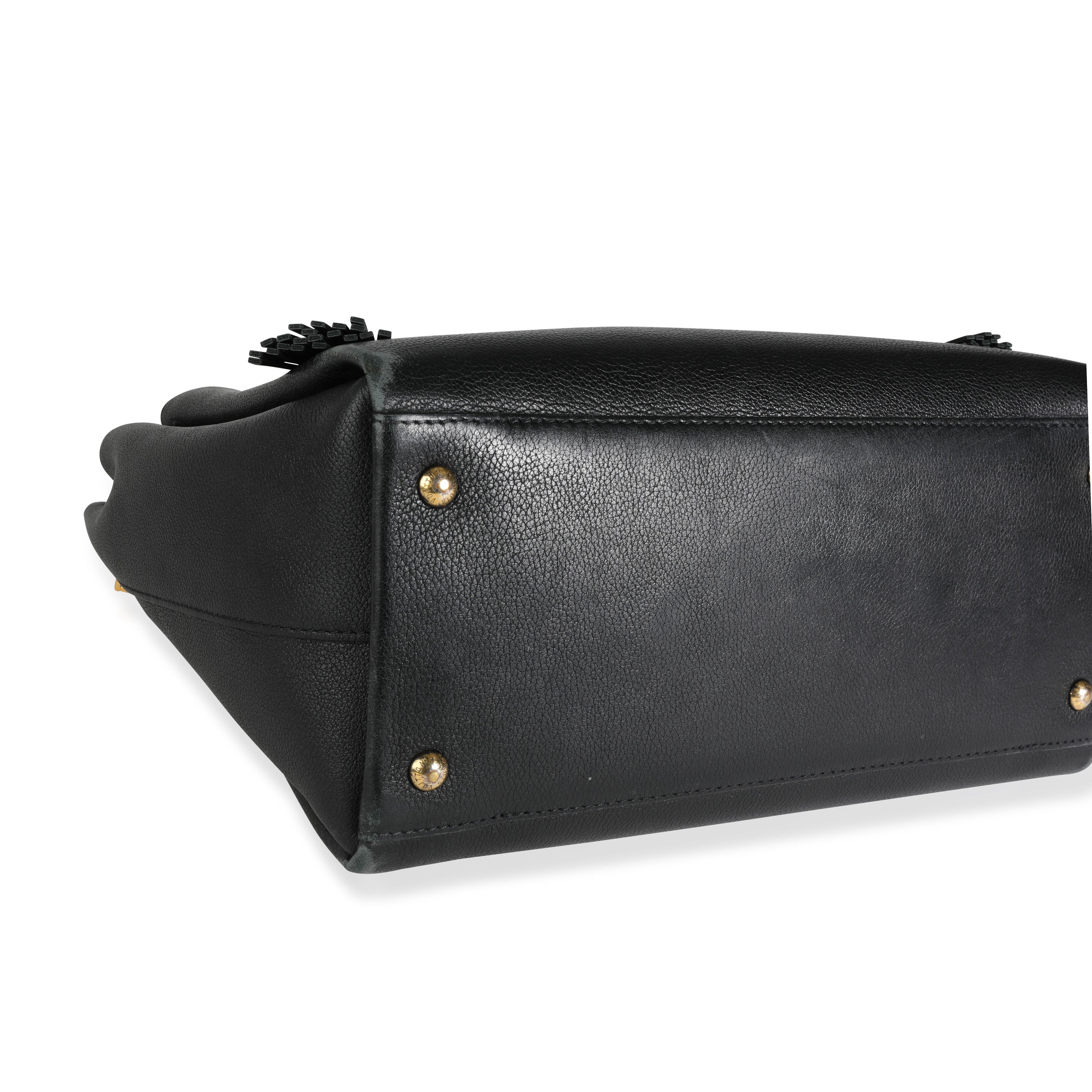 Louis Vuitton Louis Vuitton Black Calfskin Lockmeto Bag