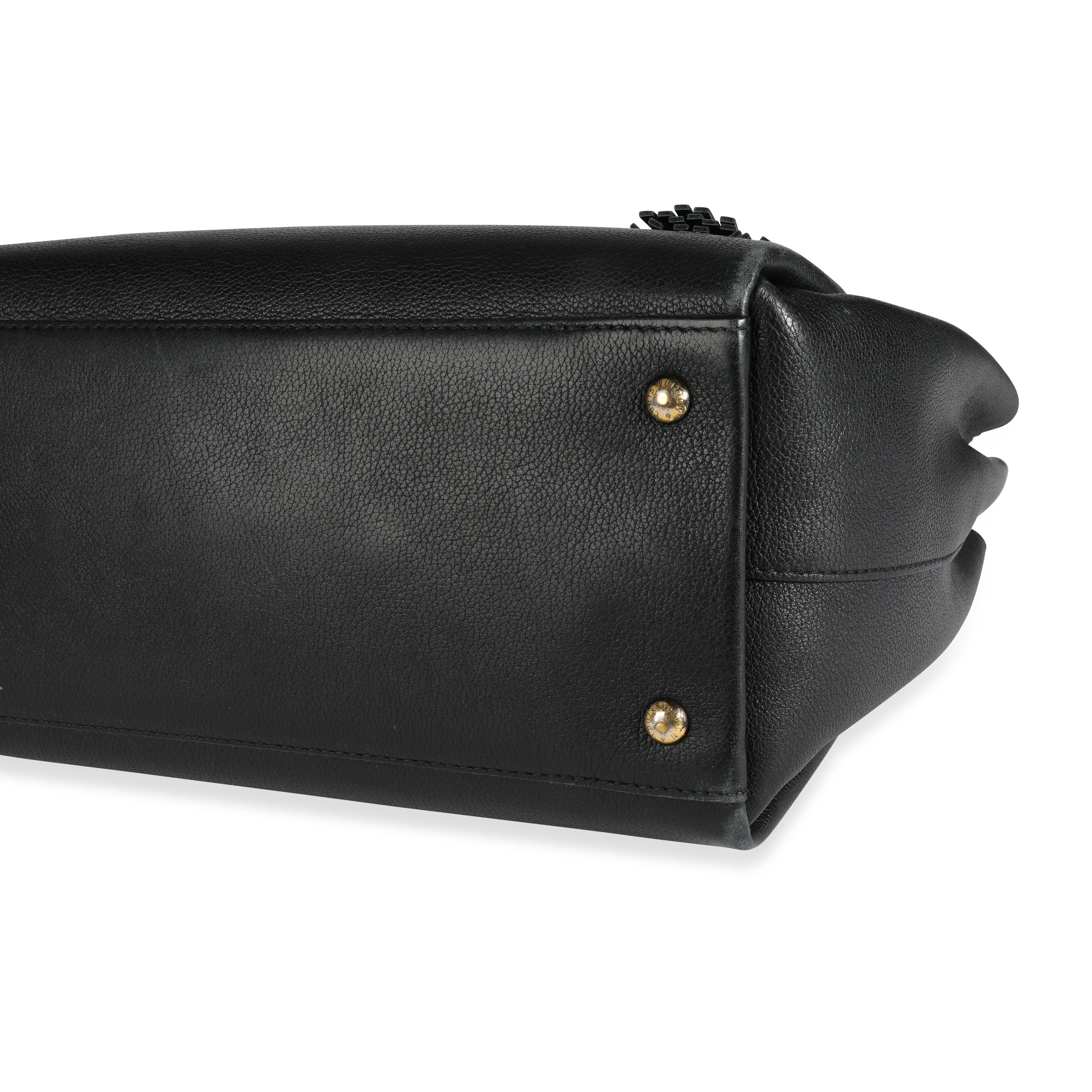 Louis Vuitton Louis Vuitton Black Calfskin Lockmeto Bag