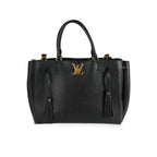 Louis Vuitton Louis Vuitton Black Calfskin Lockmeto Bag