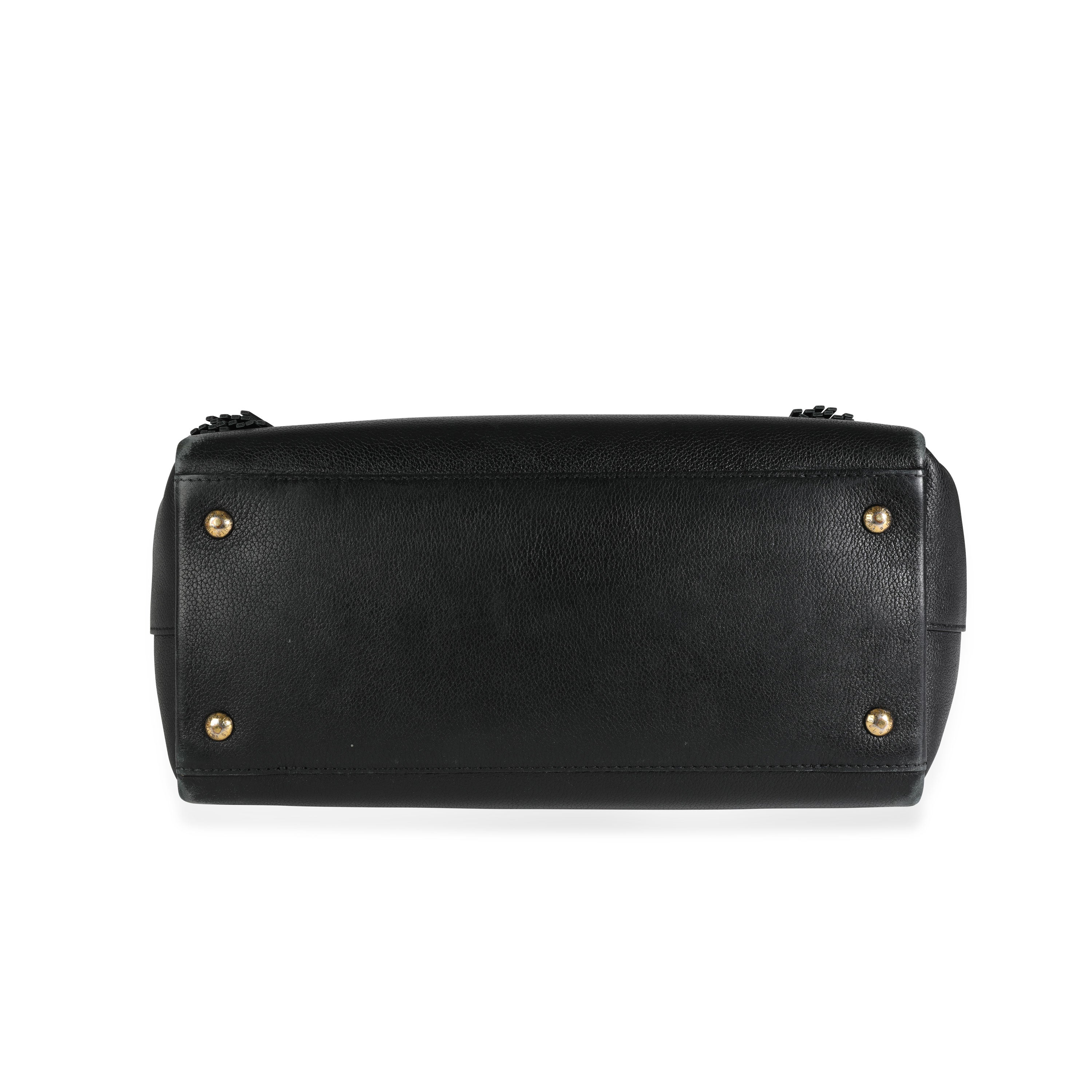 Louis Vuitton Louis Vuitton Black Calfskin Lockmeto Bag