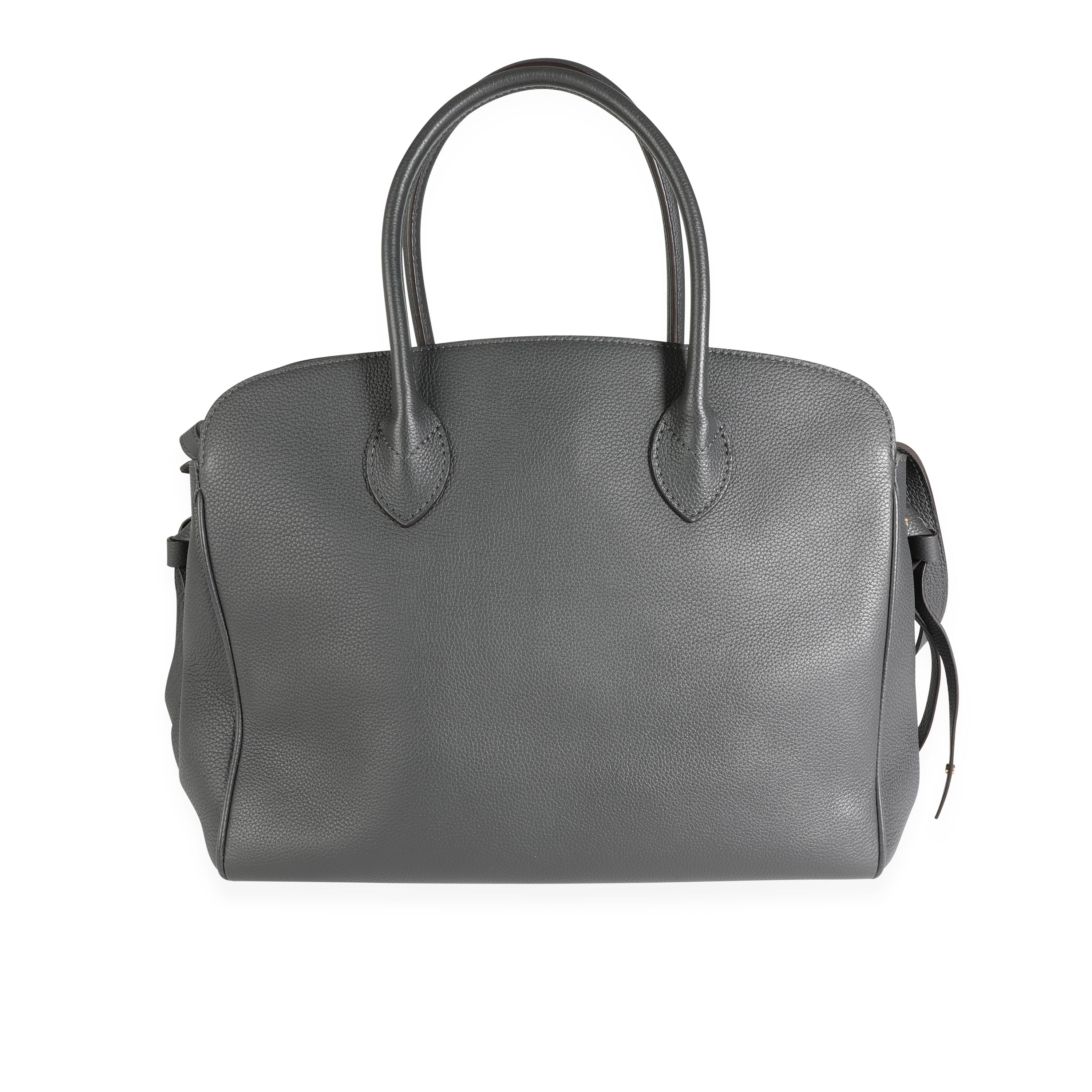 Louis Vuitton Louis Vuitton Etain Veau Nuage Calfskin Leather Milla MM Handbag