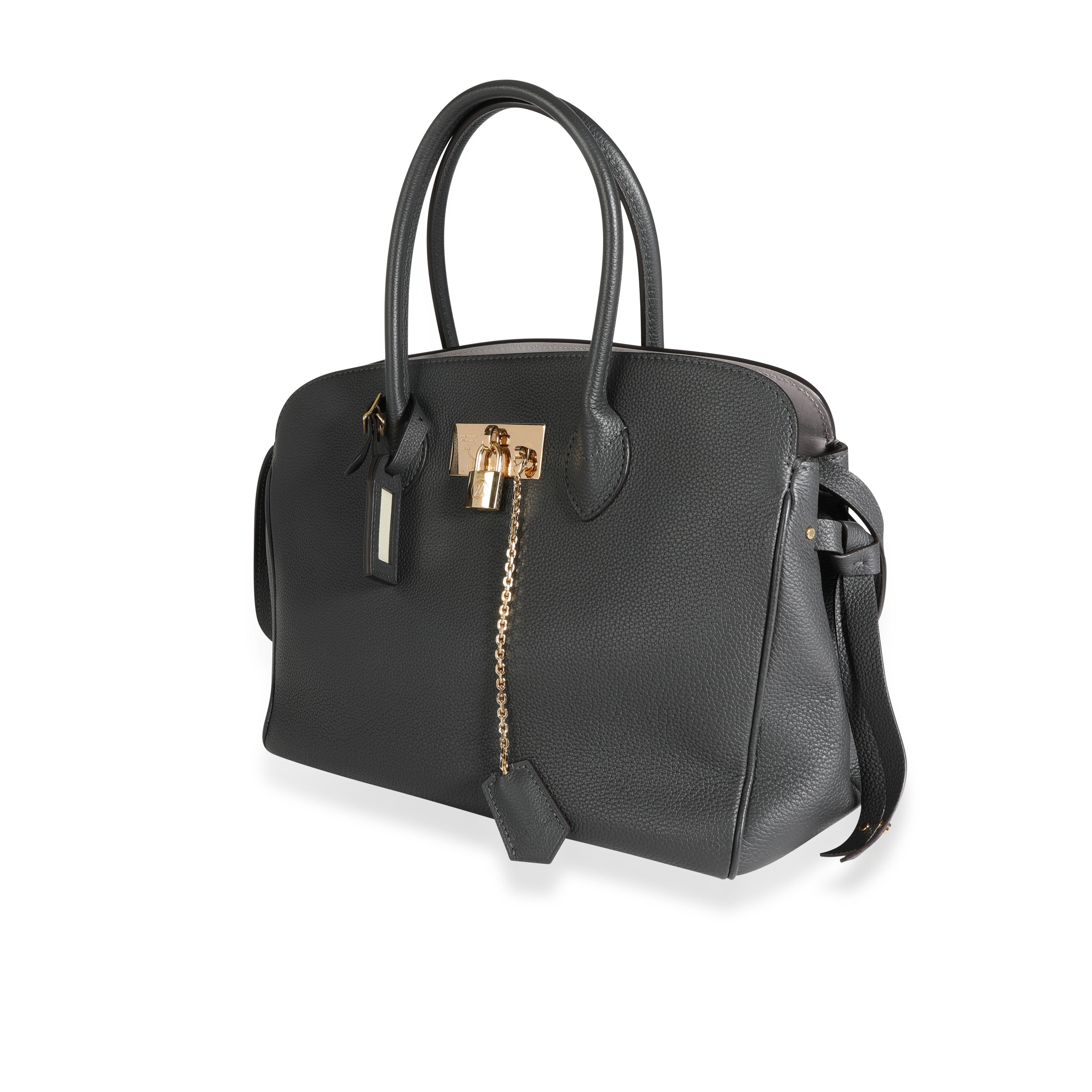 Louis Vuitton Louis Vuitton Etain Veau Nuage Calfskin Leather Milla MM Handbag
