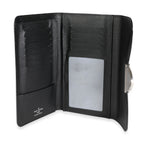 Louis Vuitton Louis Vuitton Noir Epi Leather Eugenie Wallet