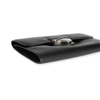 Louis Vuitton Louis Vuitton Noir Epi Leather Eugenie Wallet
