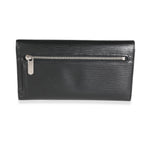Louis Vuitton Louis Vuitton Noir Epi Leather Eugenie Wallet