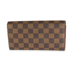 Louis Vuitton Louis Vuitton Damier Ebene Canvas Sarah Wallet