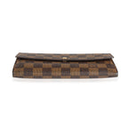Louis Vuitton Louis Vuitton Damier Ebene Canvas Sarah Wallet