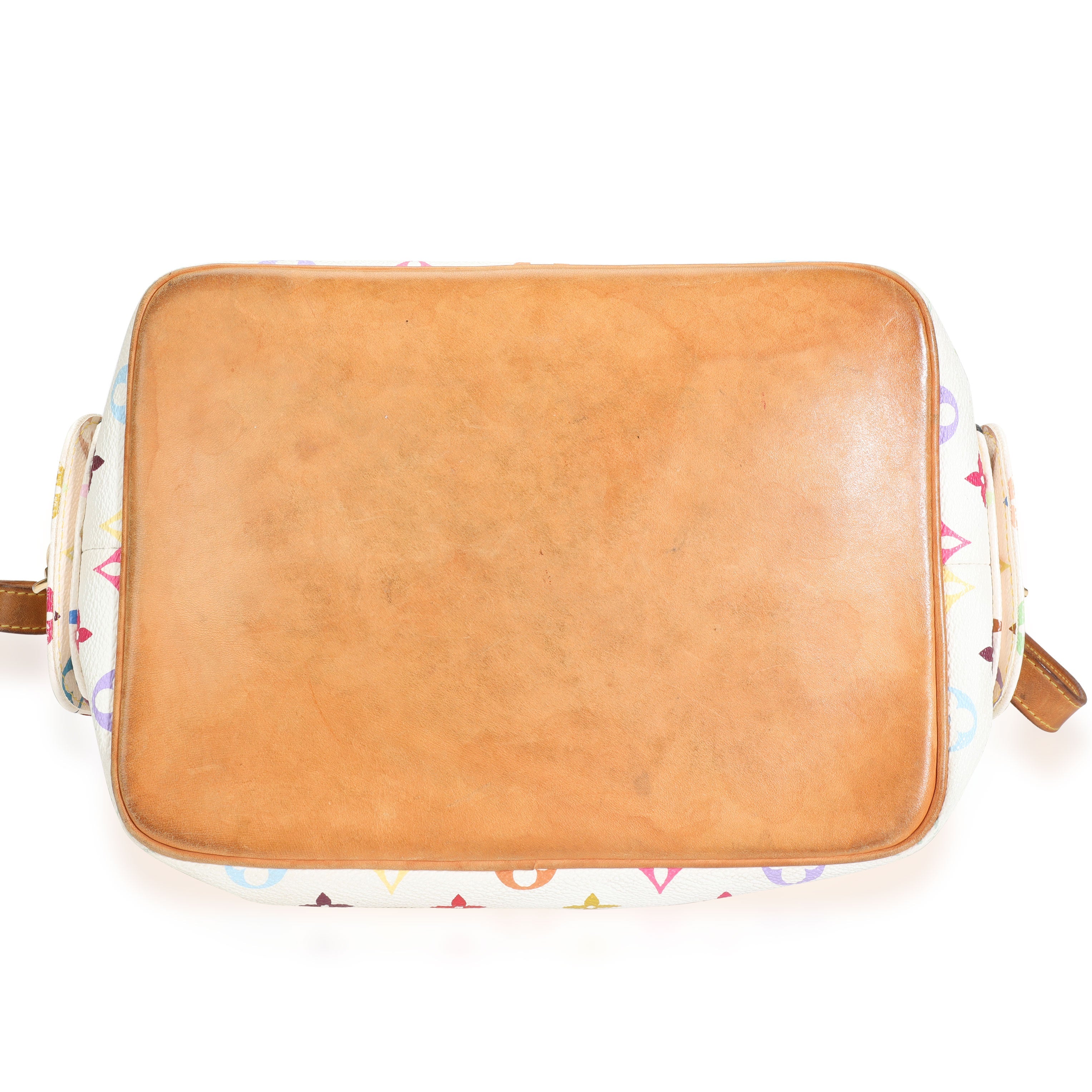 Louis Vuitton Louis Vuitton x Takashi Murakami White Monogram Multicolore Petit Noé Bag