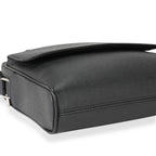 Louis Vuitton Louis Vuitton Black Taiga Leather Alex Messenger PM