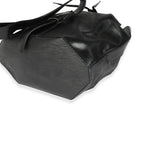Louis Vuitton Louis Vuitton Vintage Black Epi Leather Sac a Dos Drawstring Sling Backpack