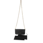 Louis Vuitton Louis Vuitton Black Monogram Empreinte Félicie Pochette