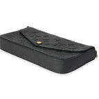 Louis Vuitton Louis Vuitton Black Monogram Empreinte Félicie Pochette