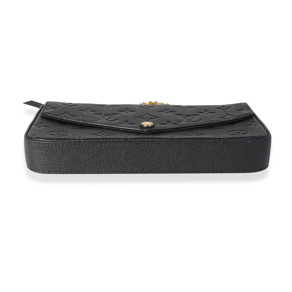 Louis Vuitton Louis Vuitton Black Monogram Empreinte Félicie Pochette
