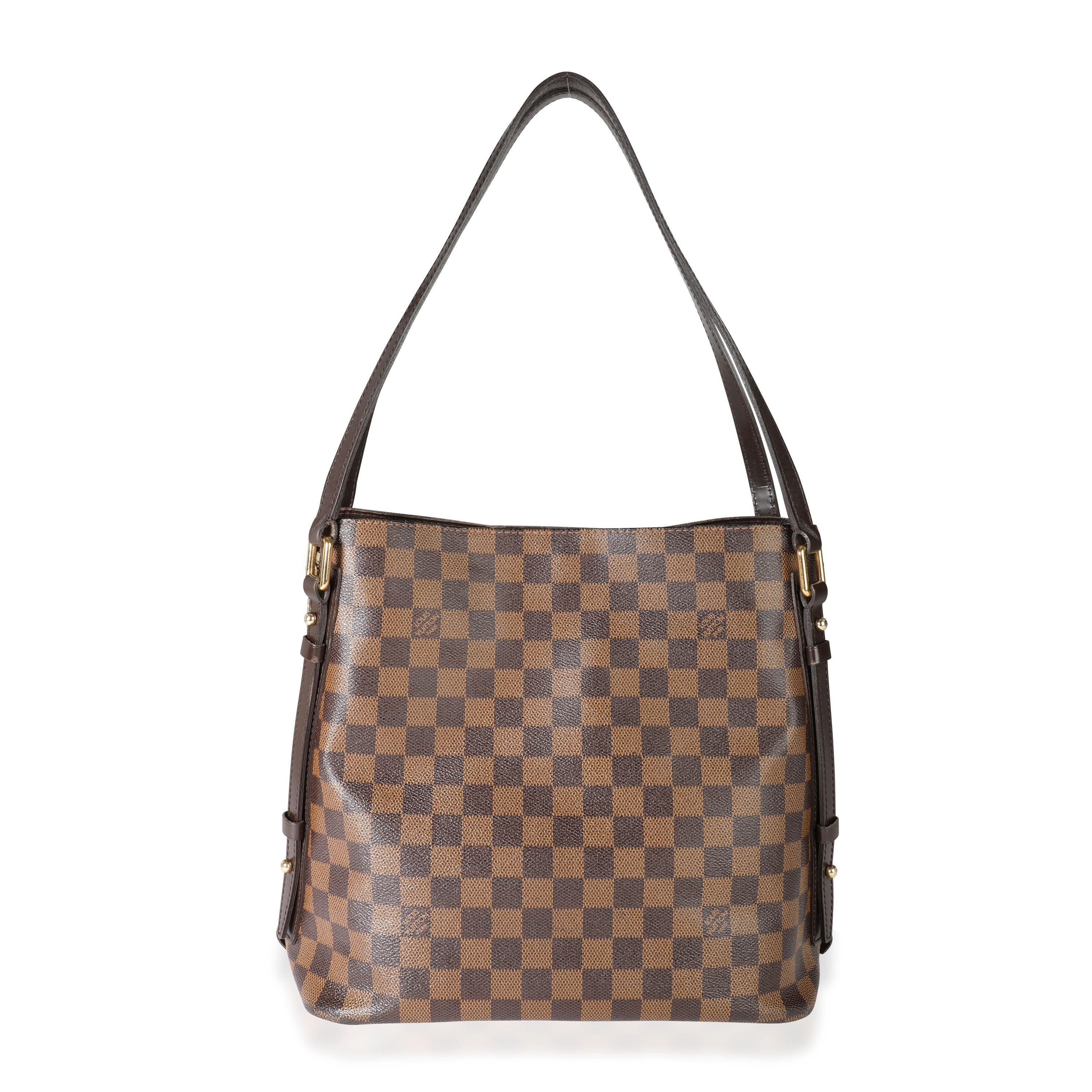 Louis Vuitton Louis Vuitton Damier Ebene Cabas Rivington Shoulder Bag GM