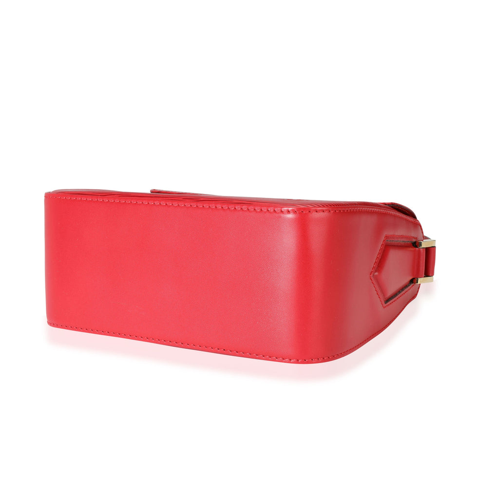 Louis Vuitton Louis Vuitton Rouge Epi Leather Buci Shoulder Bag