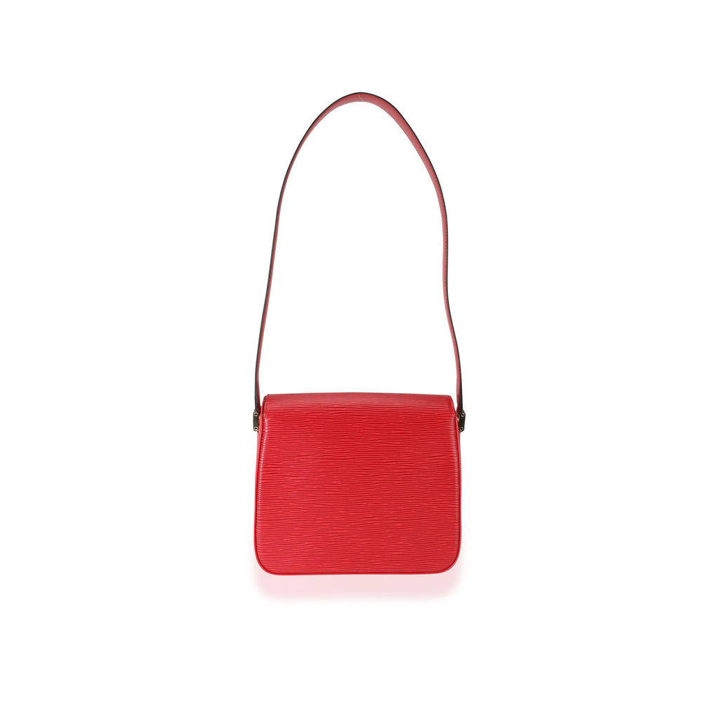 Louis Vuitton Louis Vuitton Rouge Epi Leather Buci Shoulder Bag