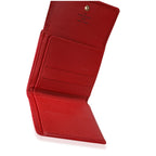 Louis Vuitton Louis Vuitton Rouge Epi Leather Porte-Monnaie Tresor Wallet