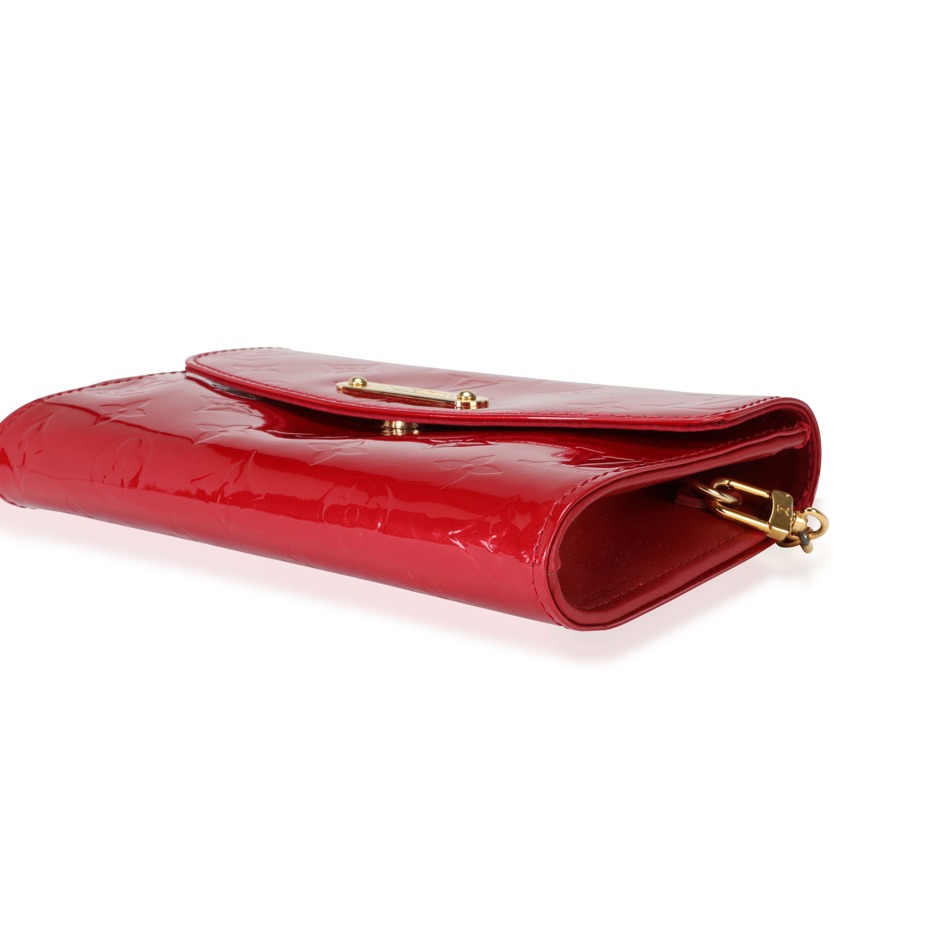Louis Vuitton Louis Vuitton Pomme DAmour Monogram Vernis Bel Air Pochette