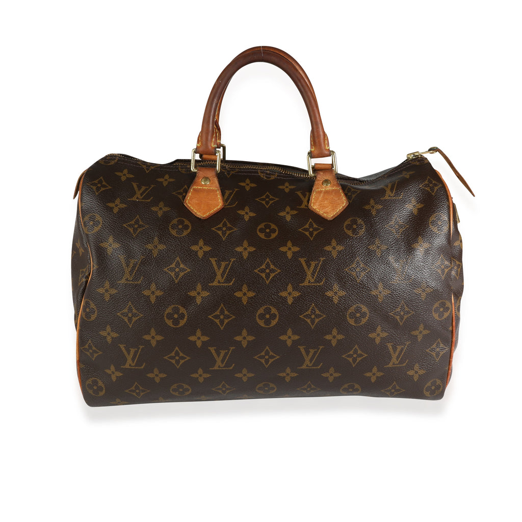 Louis Vuitton Louis Vuitton Monogram Canvas Speedy 35