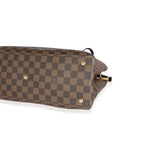 Louis Vuitton Louis Vuitton Black Taurillon Leather & Damier Ebene Canvas LV Riverside Tote