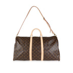 Louis Vuitton Louis Vuitton Monogram Canvas Keepall Bandoulière 55