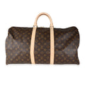 Louis Vuitton Louis Vuitton Monogram Canvas Keepall Bandoulière 55