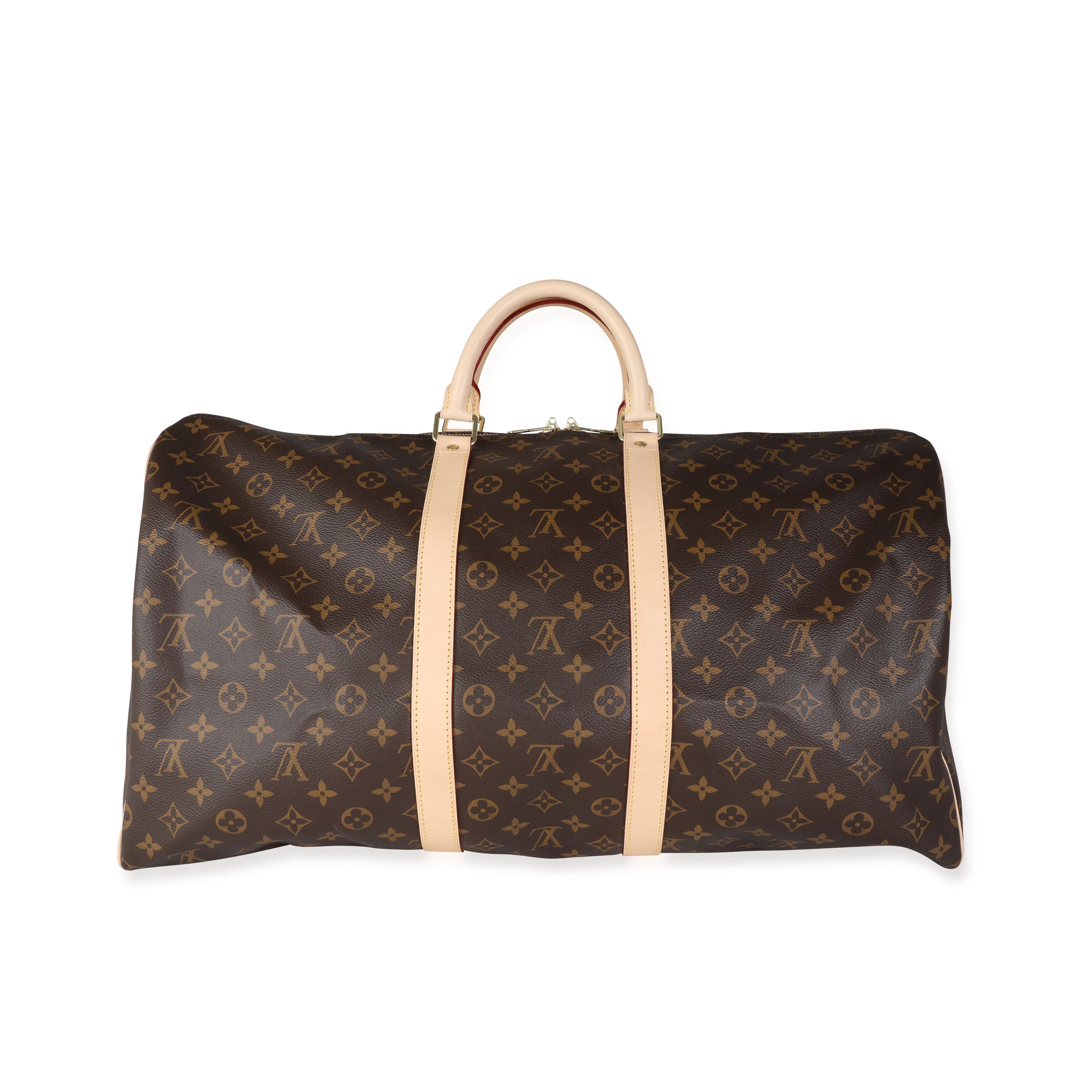 Louis Vuitton Louis Vuitton Monogram Canvas Keepall Bandoulière 55