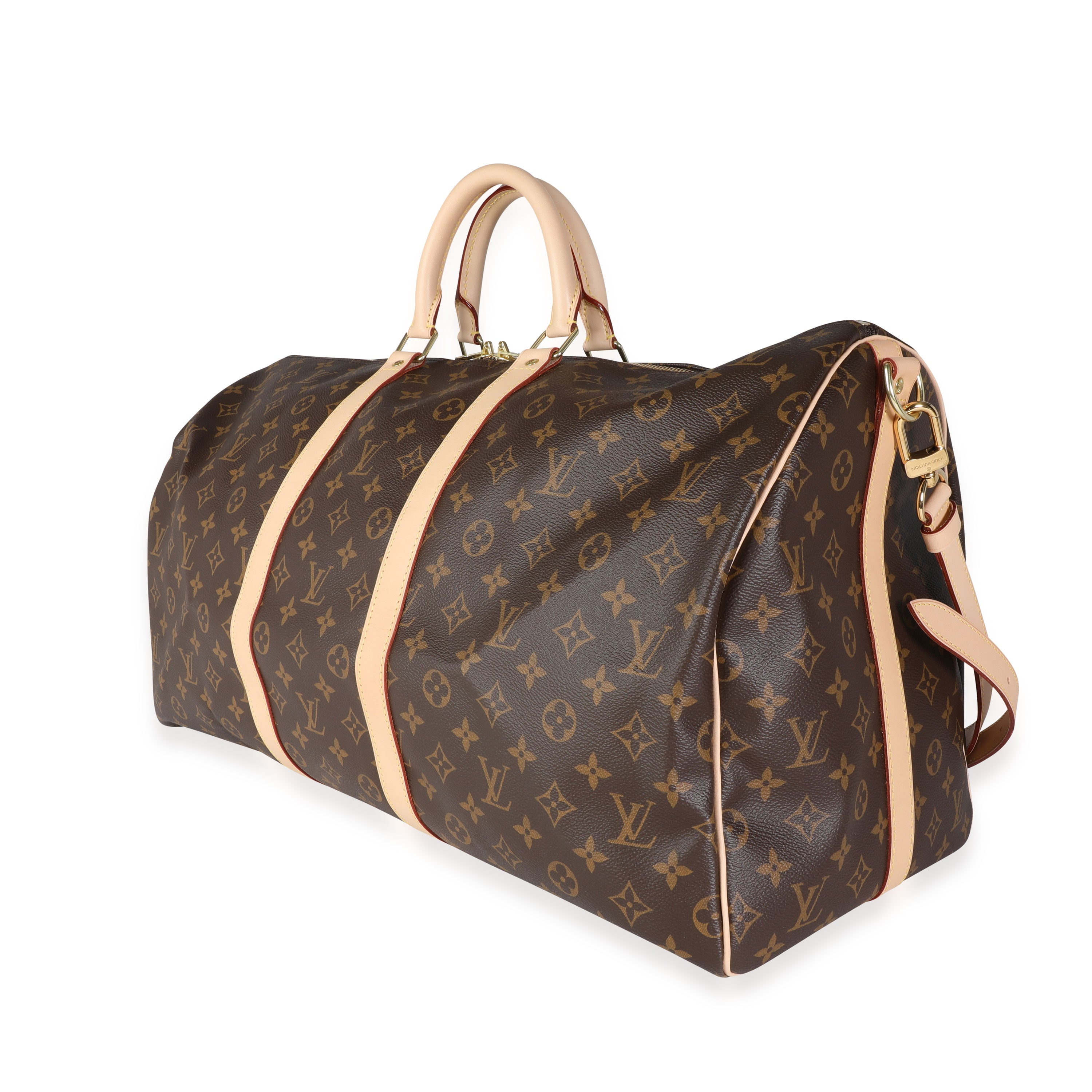 Louis Vuitton Louis Vuitton Monogram Canvas Keepall Bandoulière 55