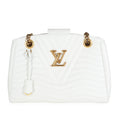 Louis Vuitton Louis Vuitton Snow Quilted Cowhide New Wave Chain Tote
