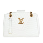 Louis Vuitton Louis Vuitton Snow Quilted Cowhide New Wave Chain Tote