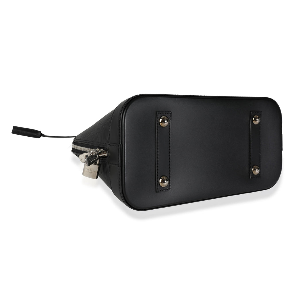 Louis Vuitton Louis Vuitton Black Epi Leather Alma PM