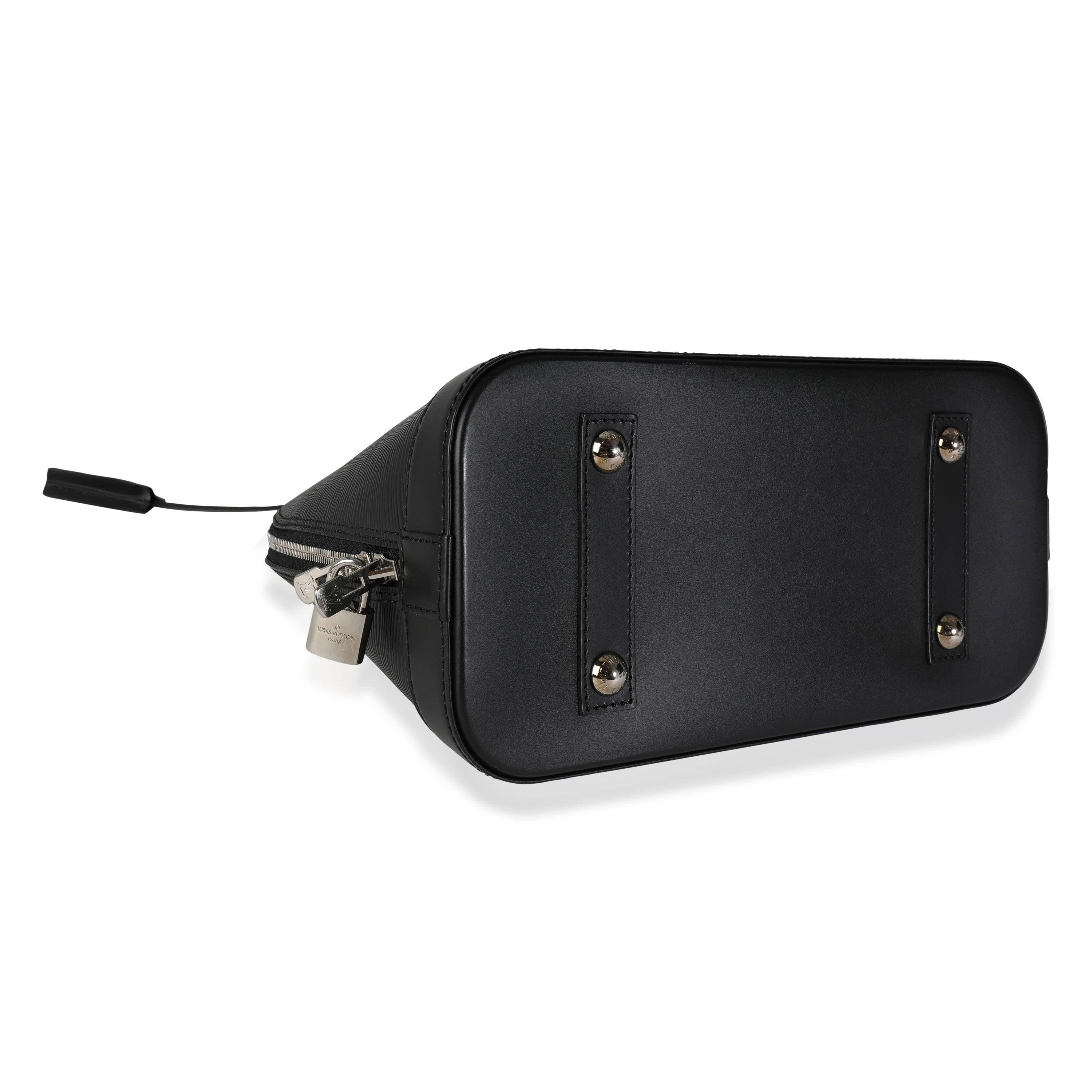 Louis Vuitton Louis Vuitton Black Epi Leather Alma PM