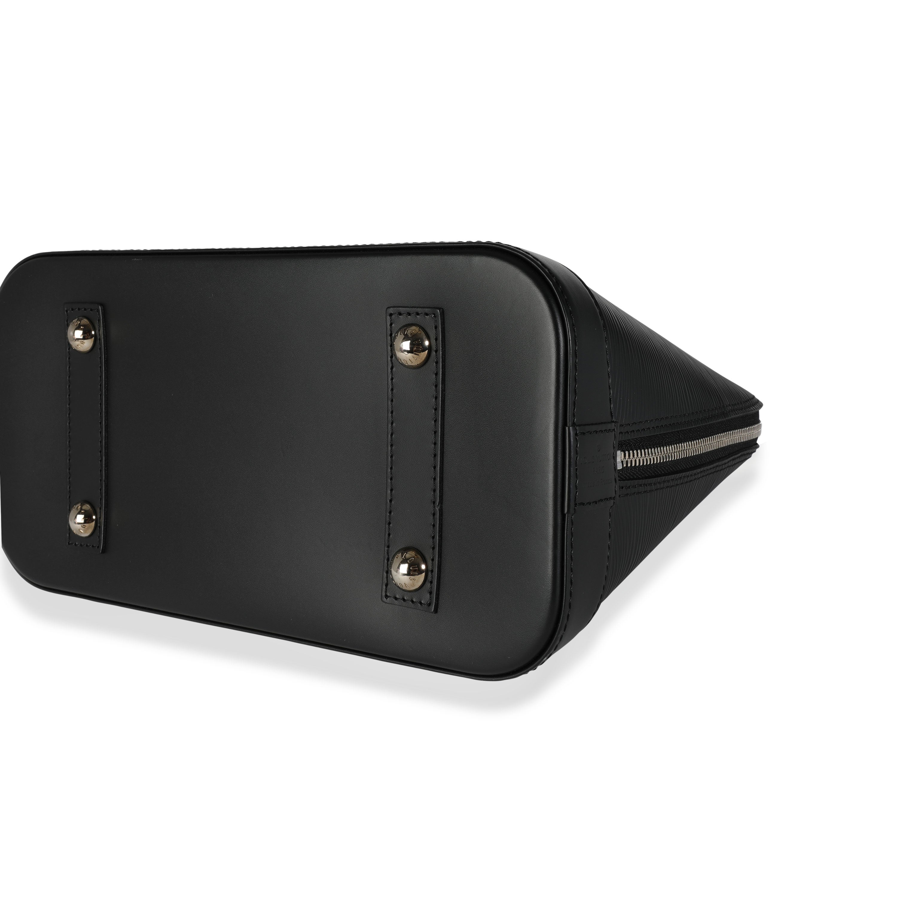 Louis Vuitton Louis Vuitton Black Epi Leather Alma PM