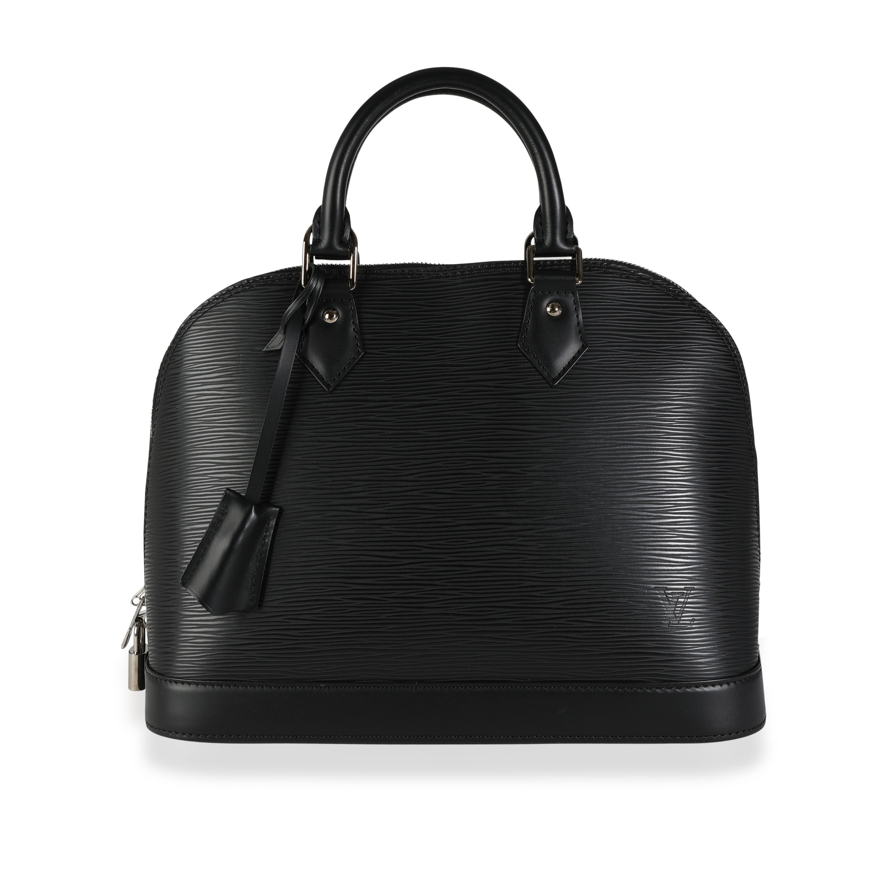 Louis Vuitton Louis Vuitton Black Epi Leather Alma PM