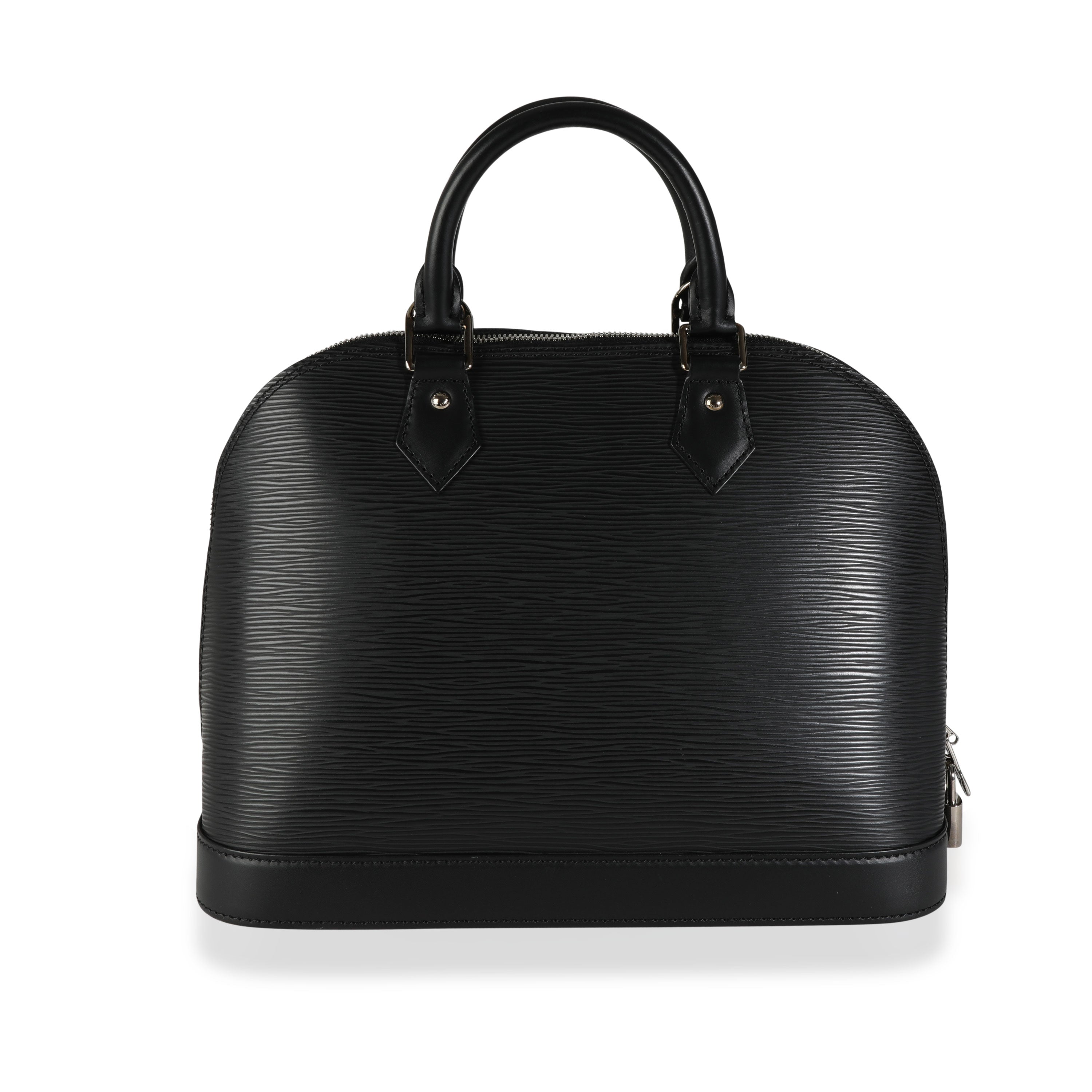 Louis Vuitton Louis Vuitton Black Epi Leather Alma PM