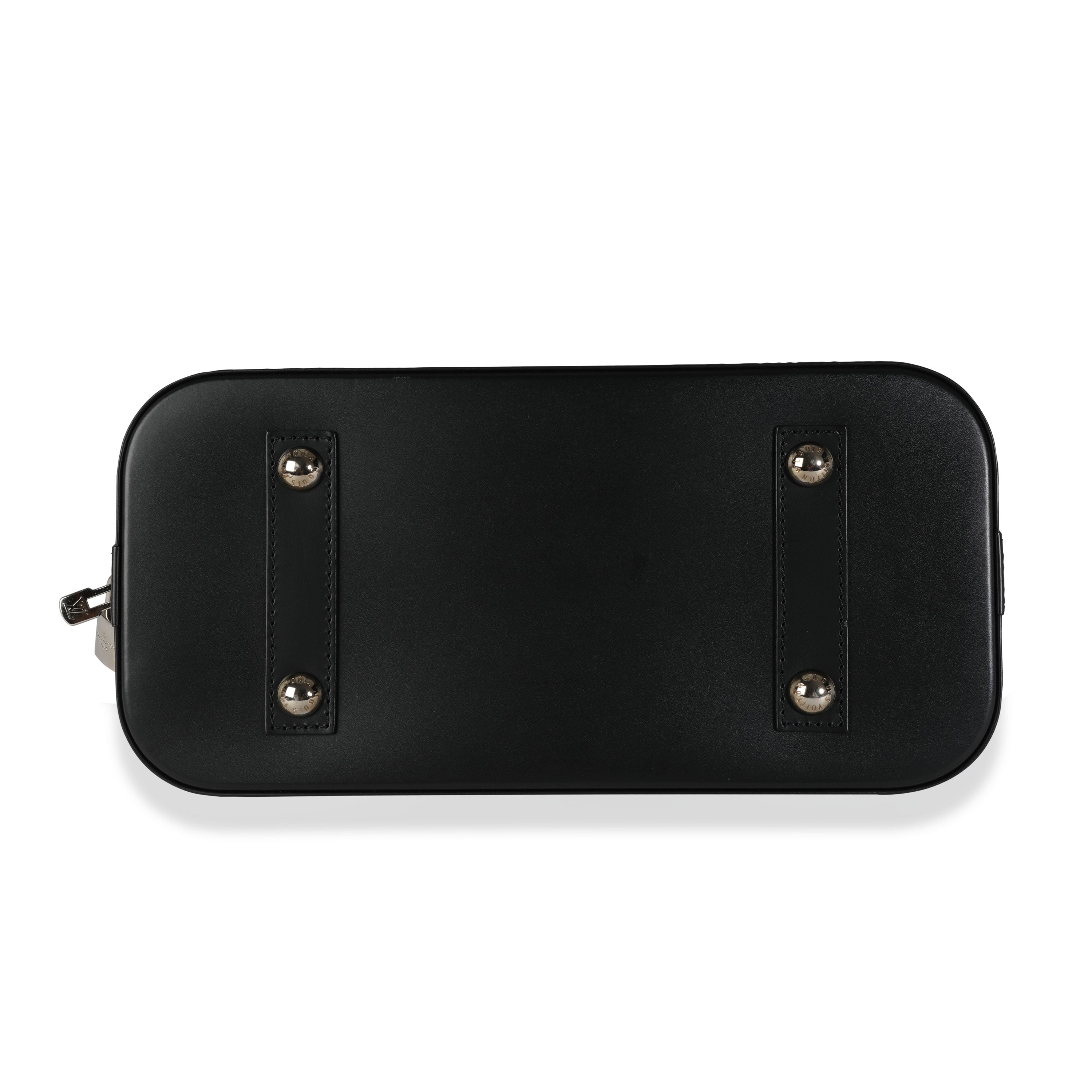 Louis Vuitton Louis Vuitton Black Epi Leather Alma PM